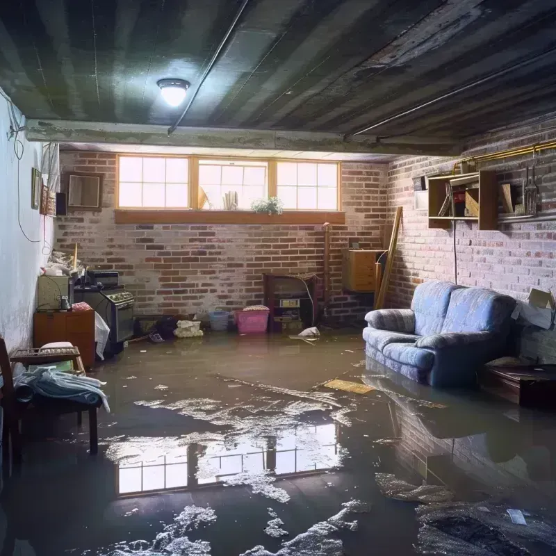 Flooded Basement Cleanup in Prien, LA